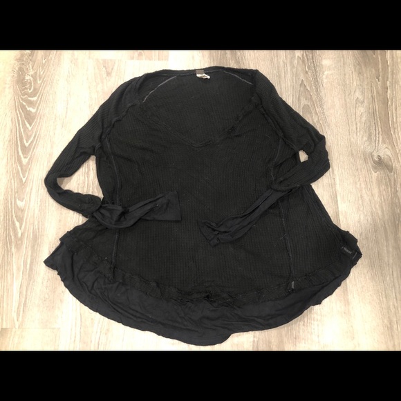 Free People : Waffle Knit Tunic - Picture 1 of 2